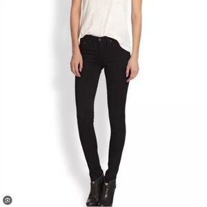 NWT Rag & Bone Black Plush Skinny Sculpting Pants 25
